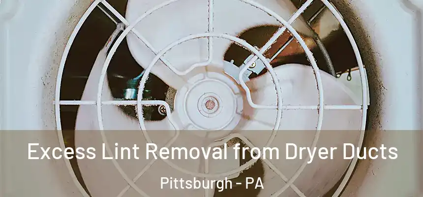 Excess Lint Removal from Dryer Ducts Pittsburgh - PA